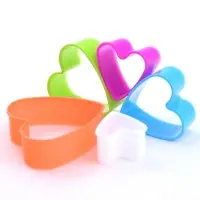 Форма для печенья, набор 5 шт, "Сердце"