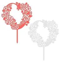 Топпер для украшения Сердце Топпер для украшения Сердце