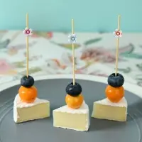 Шпажки для канапе Ромашки 24 шт Шпажки для канапе Ромашки 24 шт