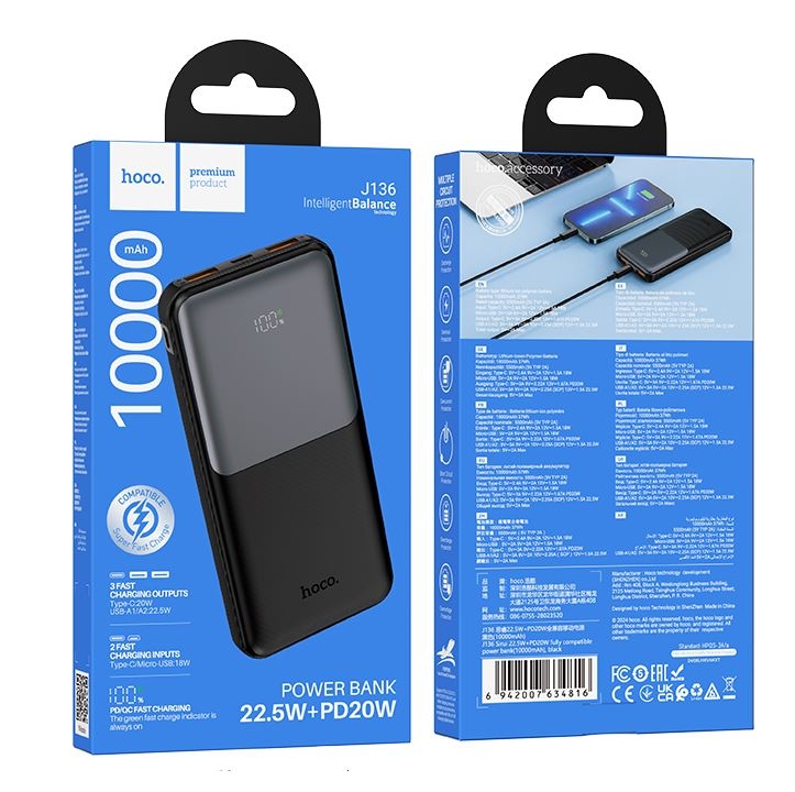 Powerbank Hoco J136 Powerbank Hoco J136