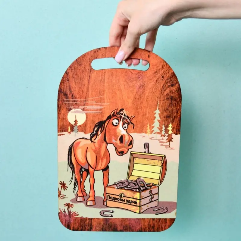 Доска разделочная Савраска 29х18см (ассортимент) Доска разделочная Савраска 29х18см (ассортимент)