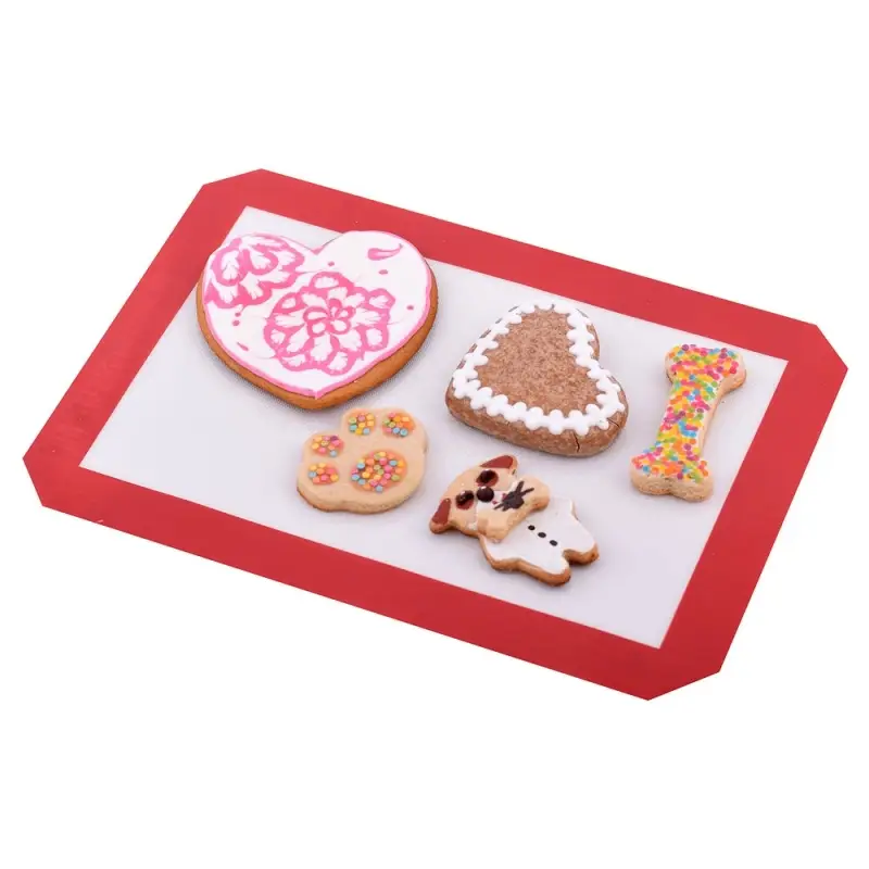 Коврик для выпечки и раскатки теста 30х21см Коврик для выпечки и раскатки теста 30х21см