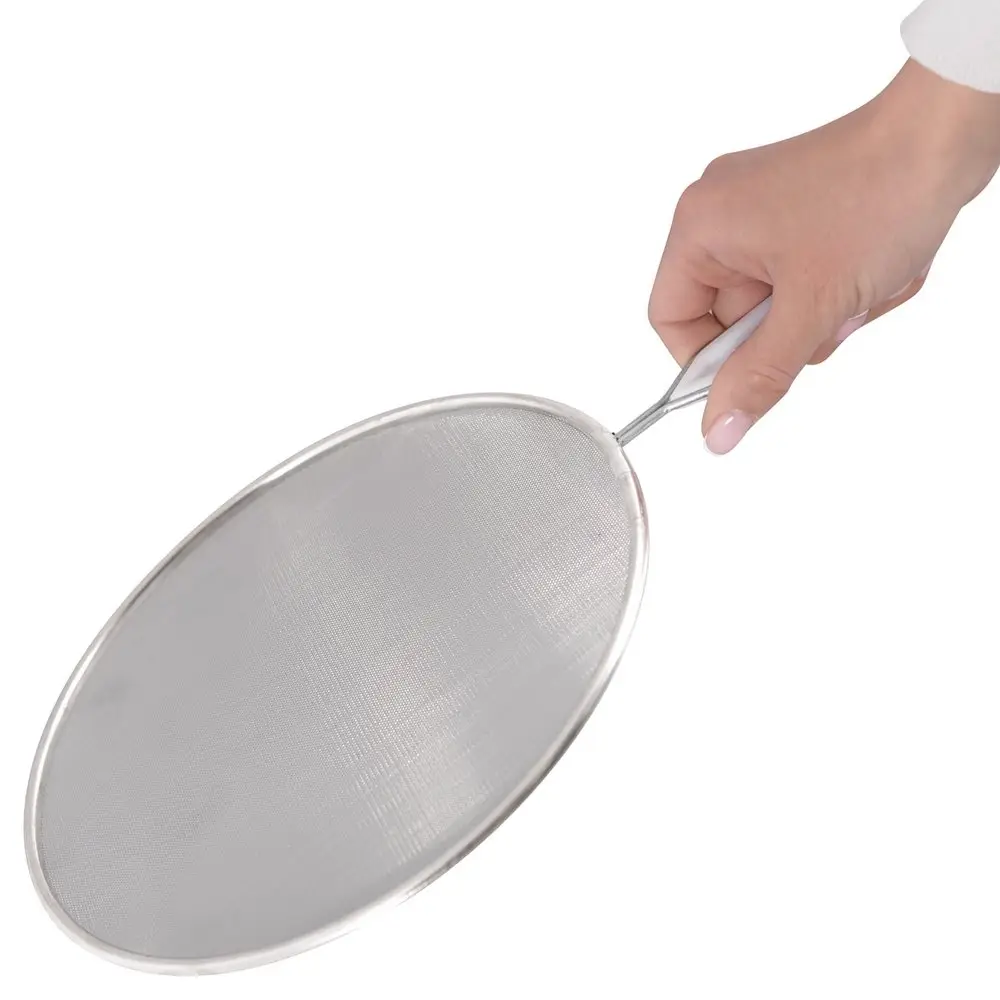 Сито плоское с ручкой Экран от брызг диаметр 26см