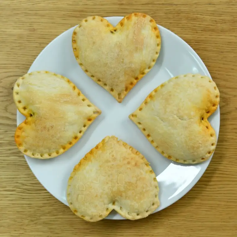 Форма для печенья, набор 2 шт, Форма для печенья, набор 2 шт, "Сердечный дуэт"