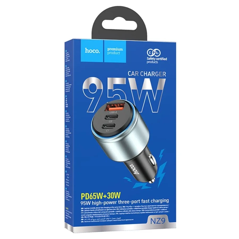 Автомобильное зарядное устройство HOCO NZ9 Автомобильное зарядное устройство HOCO NZ9