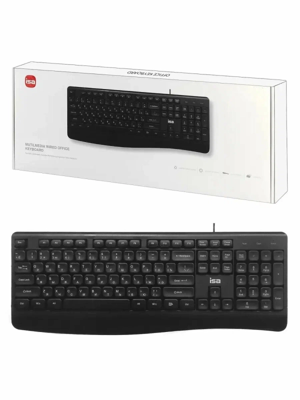 Клавиатура проводная ISA KB-04 Клавиатура проводная ISA KB-04