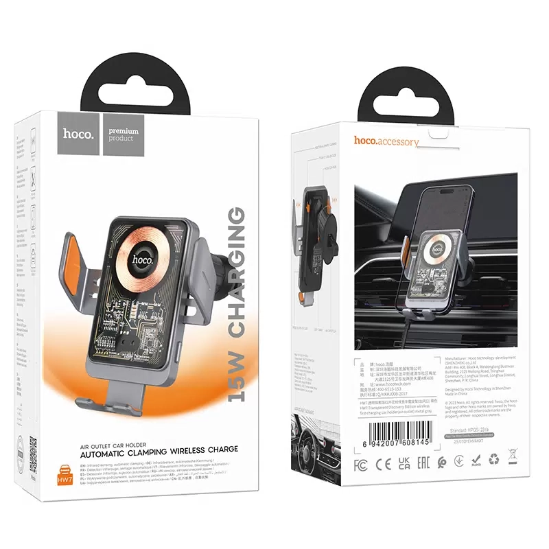 Автодержатель Hoco HW7 Автодержатель Hoco HW7