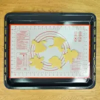 Коврик для выпечки с разметкой 40х30 см