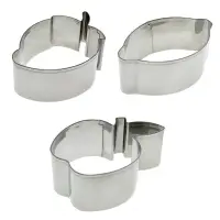 Форма для выпечки "Фрукты", набор 3 шт Форма для выпечки "Фрукты", набор 3 шт