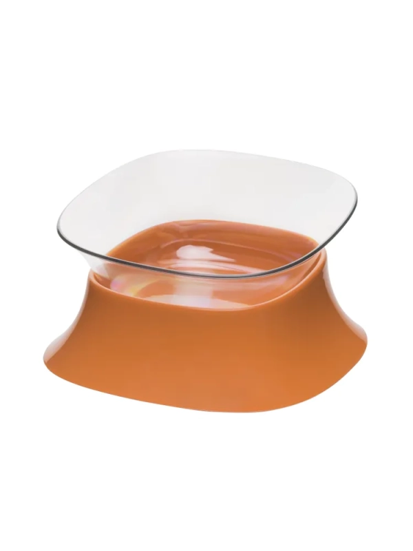 Миска на подставке коричневая Миска на подставке коричневая