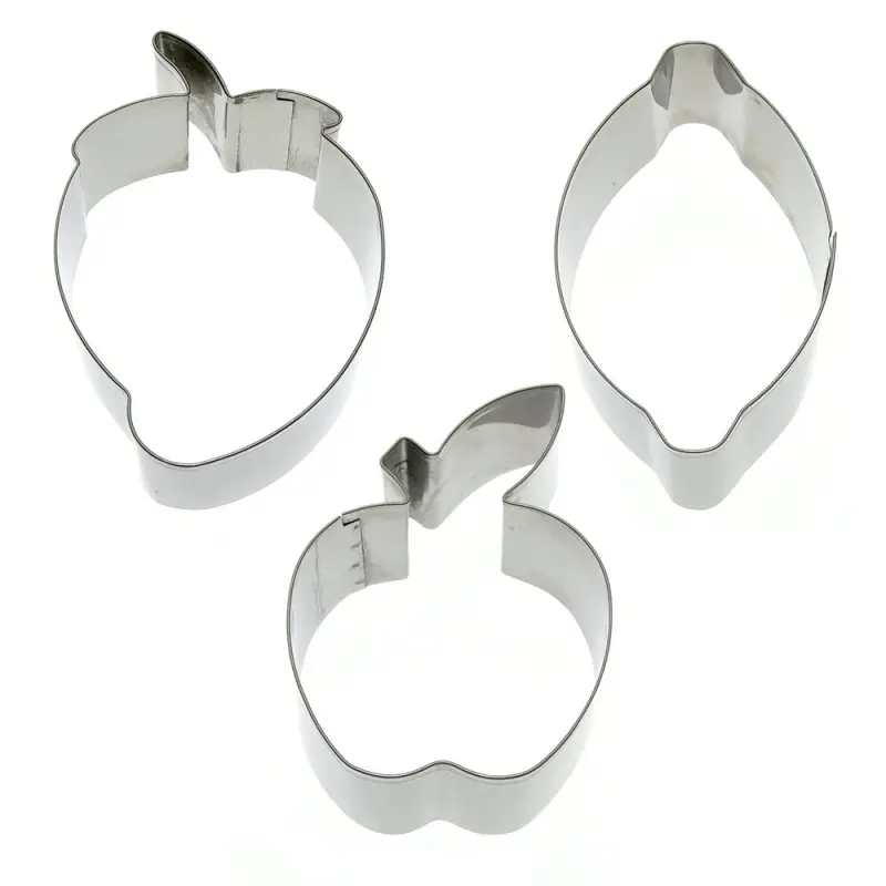 Форма для выпечки Форма для выпечки "Фрукты", набор 3 шт