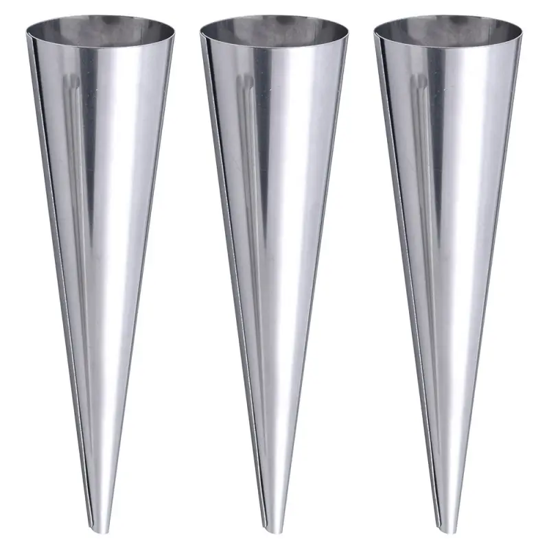 Конусы для трубочек, набор 3шт, 15х3,6 см