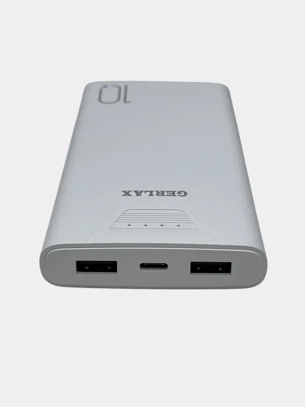 Повербанк Gerlax 10000 Mah белый Повербанк Gerlax 10000 Mah белый