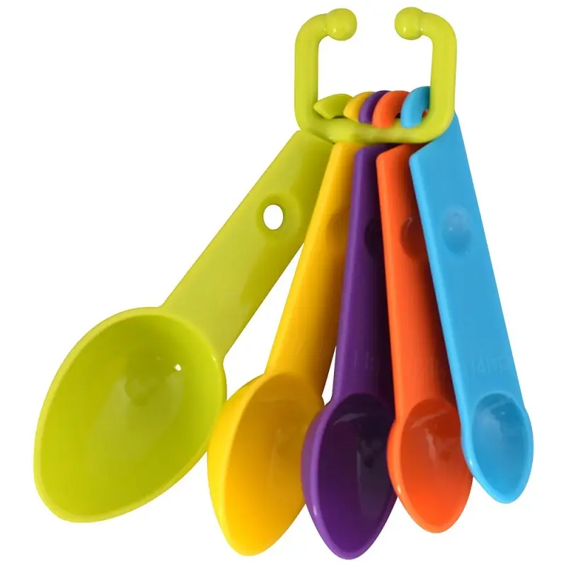 Мерные ложки набор 5 шт Радуга