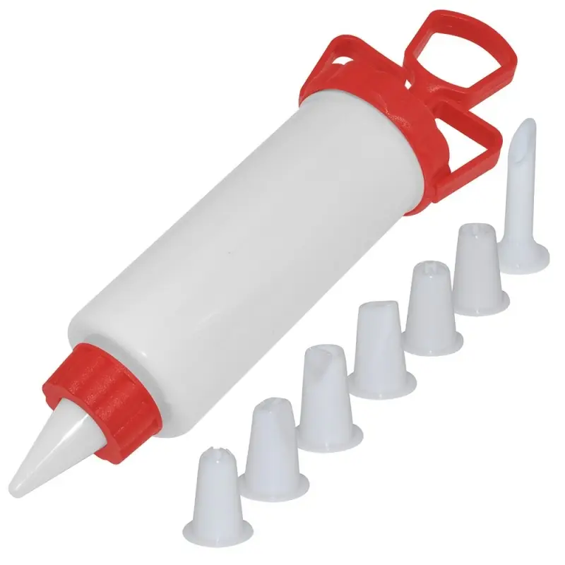 Декоратор для крема с 8 насадками (ассортимент) Декоратор для крема с 8 насадками (ассортимент)