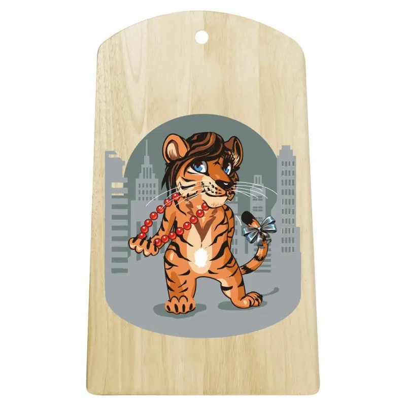 Доска разделочная Тигр Кайфолов 17х29 см (ассортимент) Доска разделочная Тигр Кайфолов 17х29 см (ассортимент)