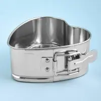 Кулинарная форма для выпечки "Сердце", разъемная, 10,5х10,5х4,5 см