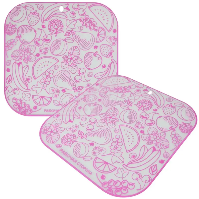 Доска разделочная Фрукты 28х28 см Доска разделочная Фрукты 28х28 см