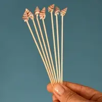 Шпажки для канапе Ракушки 24 шт Шпажки для канапе Ракушки 24 шт