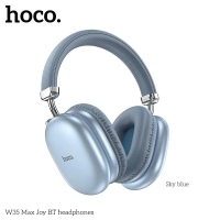 Наушники беспроводные накладные HOCO W35 MAX голубые