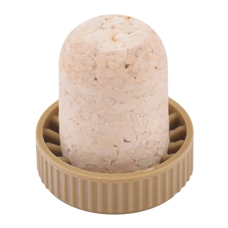 Пробка для бутылок Натуральная с пластмассовой частью 2 шт (ассортимент) Пробка для бутылок Натуральная с пластмассовой частью 2 шт (ассортимент)