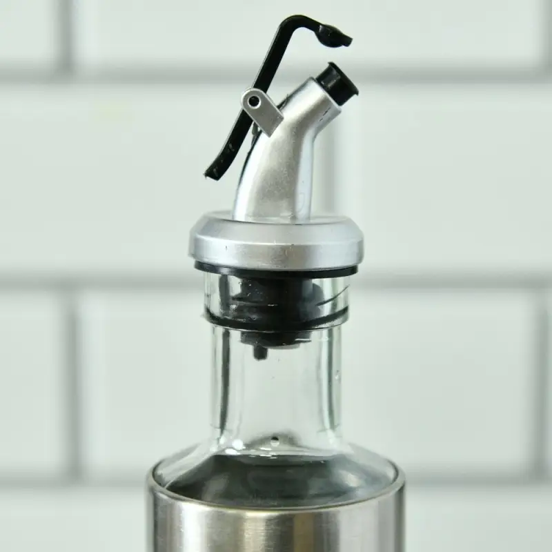 Бутылка для масла с дозатором Металлик объем 300 мл Бутылка для масла с дозатором Металлик объем 300 мл