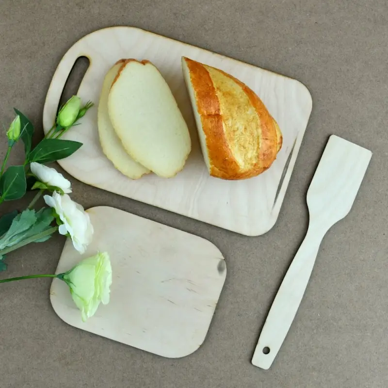 Доска разделочная с подставкой и лопаткой Красочная весна 3 предмета Доска разделочная с подставкой и лопаткой Красочная весна 3 предмета