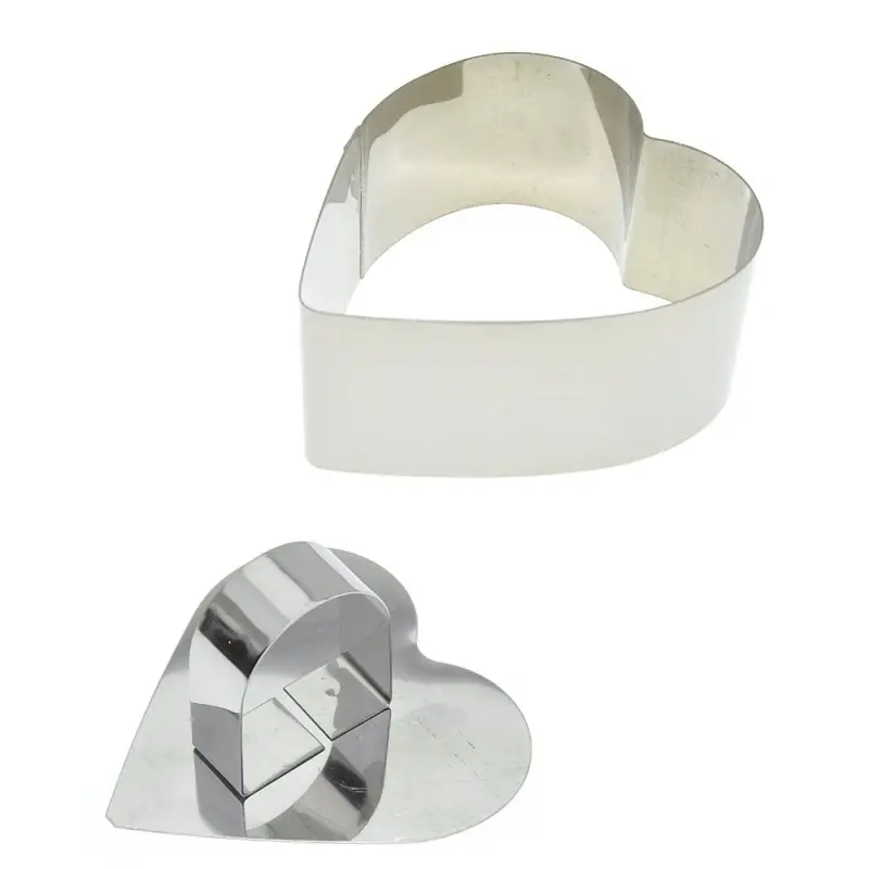 Кулинарная форма Кулинарная форма "Сердце" с крышкой-прессом