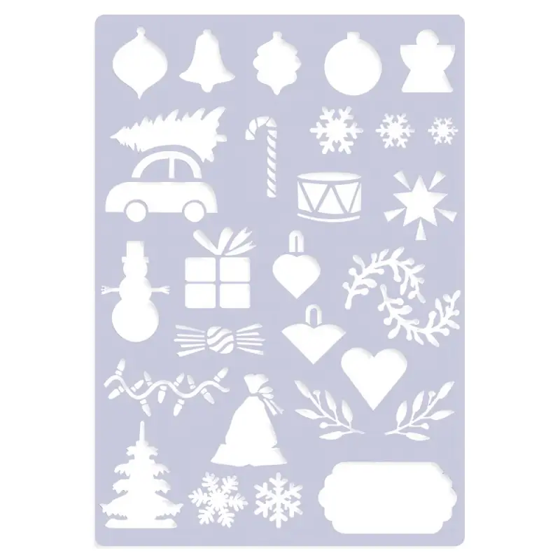 Трафарет для выпечки Новогодняя сказка Трафарет для выпечки Новогодняя сказка