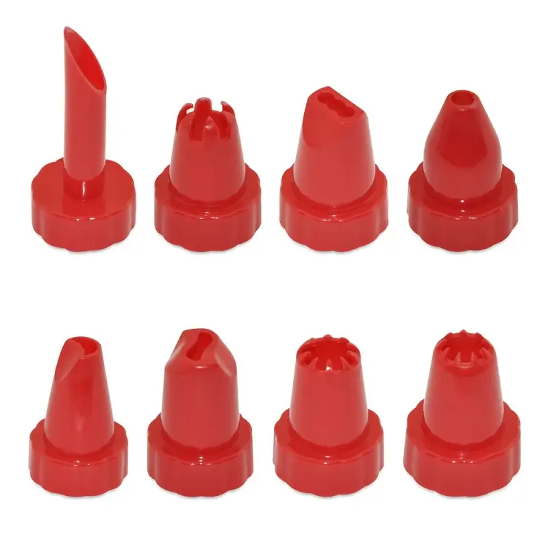 Декоратор для крема с 8 насадками (ассортимент) Декоратор для крема с 8 насадками (ассортимент)