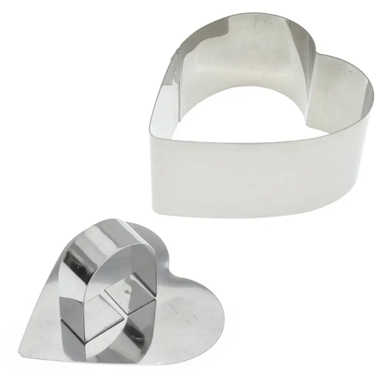 Кулинарная форма Кулинарная форма "Сердце" с крышкой-прессом