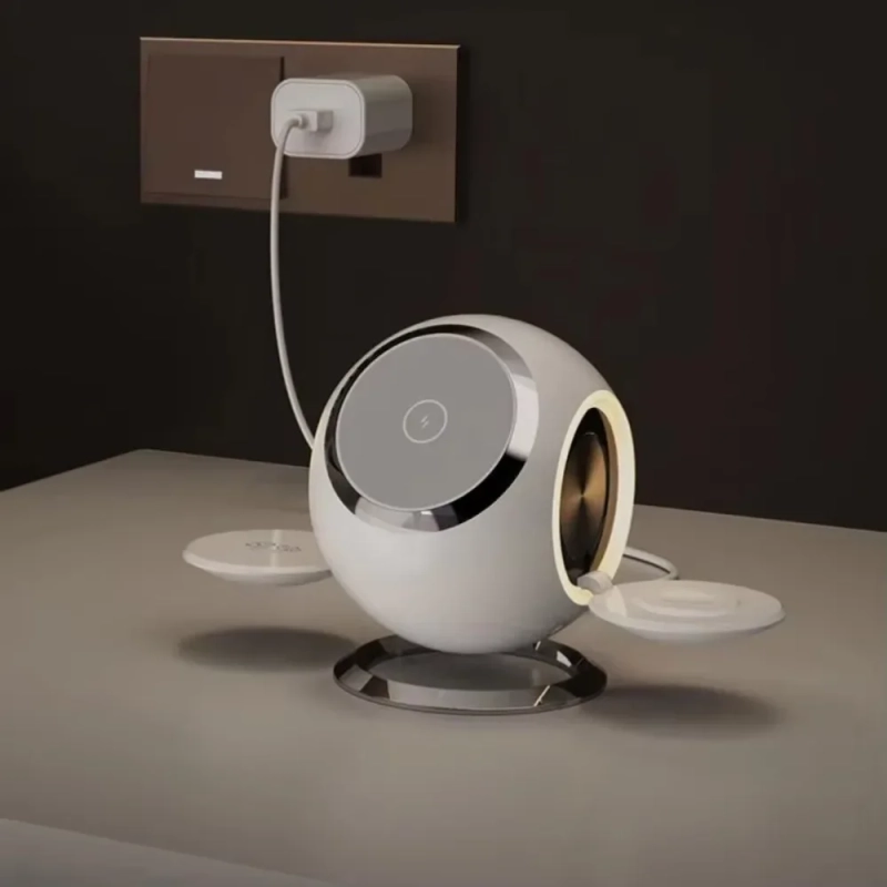 Зарядная подставка со светодиодной подсветкой (цвет в ассортименте) Зарядная подставка со светодиодной подсветкой (цвет в ассортименте)