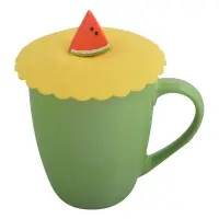 Силиконовая крышка присоска для чашек и банок Фруктовый ломтик (ассортимент) Силиконовая крышка присоска для чашек и банок Фруктовый ломтик (ассортимент)