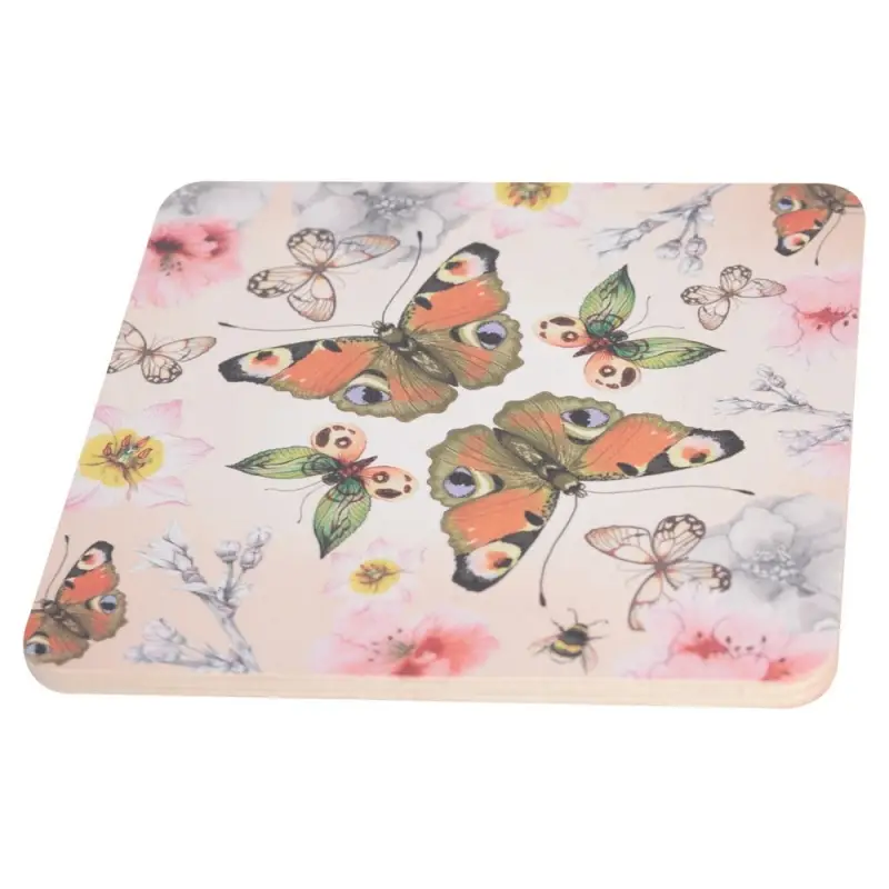 Подставка под горячее Бабочки 14х14см (ассортимент) Подставка под горячее Бабочки 14х14см (ассортимент)