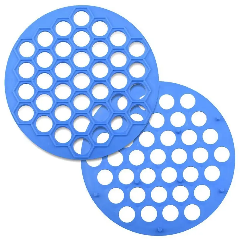 Пельменница пластмассовая 37 ячеек диаметр 25 см (ассортимент) Пельменница пластмассовая 37 ячеек диаметр 25 см (ассортимент)