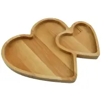 Менажница Два сердца 2 ячейки Менажница Два сердца 2 ячейки