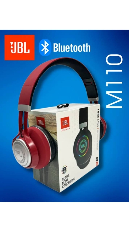 Наушники беспроводные, Bluetooth JBL M110 красные Наушники беспроводные, Bluetooth JBL M110 красные