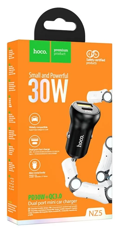 Автомобильное зарядное устройство Hoco NZ5 Автомобильное зарядное устройство Hoco NZ5