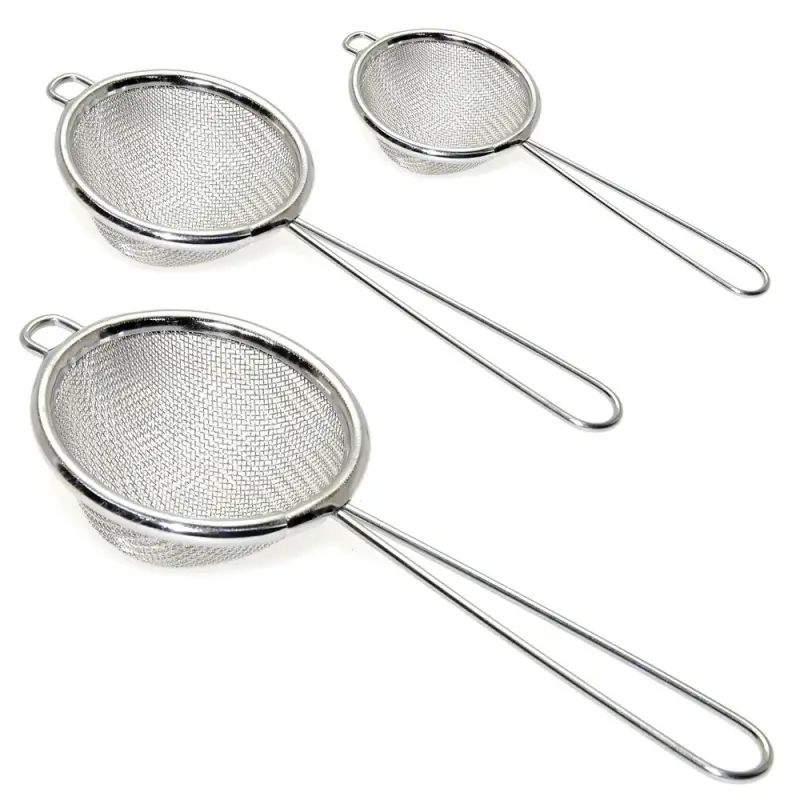 Сито набор 3 шт диаметр 7см 8см 9см Сито набор 3 шт диаметр 7см 8см 9см