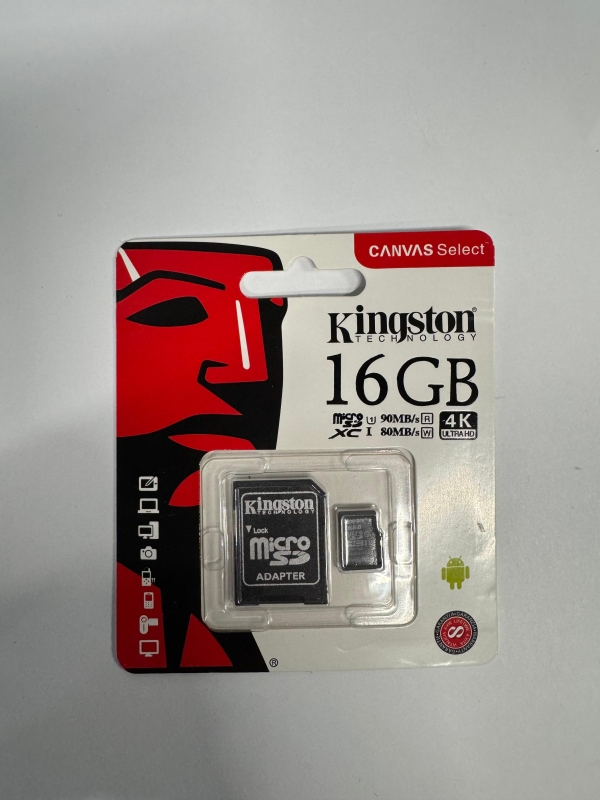 Карта памяти micro SD 16 Гб
