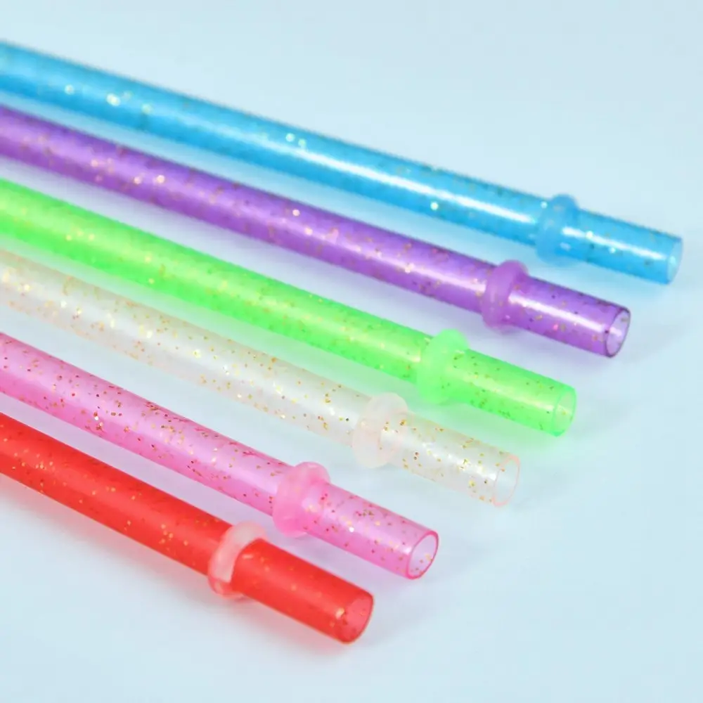 Трубочки для коктейля Блестки 6 шт Трубочки для коктейля Блестки 6 шт