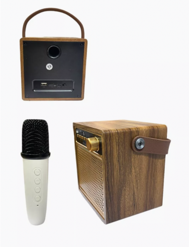 Bluetooth-колонка Караоке с микрофоном Bluetooth-колонка Караоке с микрофоном