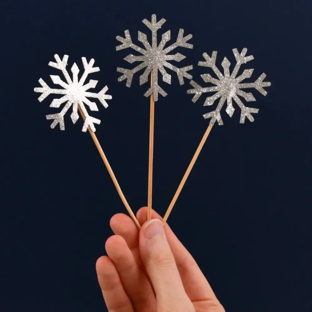 Шпажки для канапе Снежинки 6 шт (ассортимент) Шпажки для канапе Снежинки 6 шт (ассортимент)
