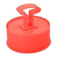 Кулинарная форма "Круг" с крышкой-прессом