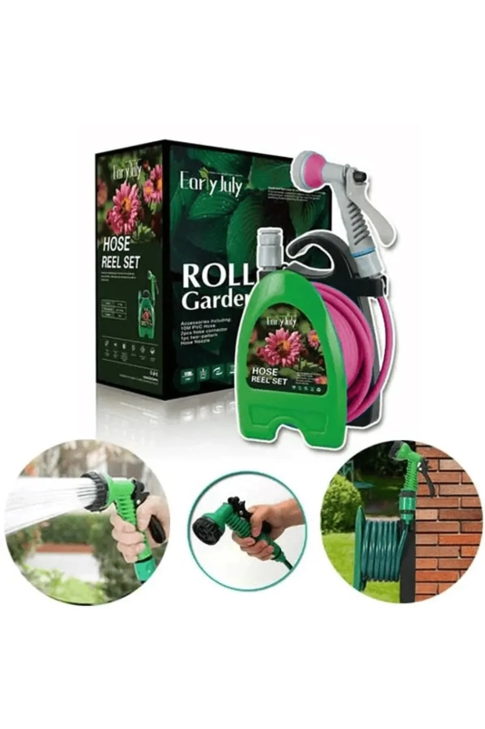 Шланг катушка 10м с пистолетом-распылителем (цвет в ассортимете) Шланг катушка 10м с пистолетом-распылителем (цвет в ассортимете)