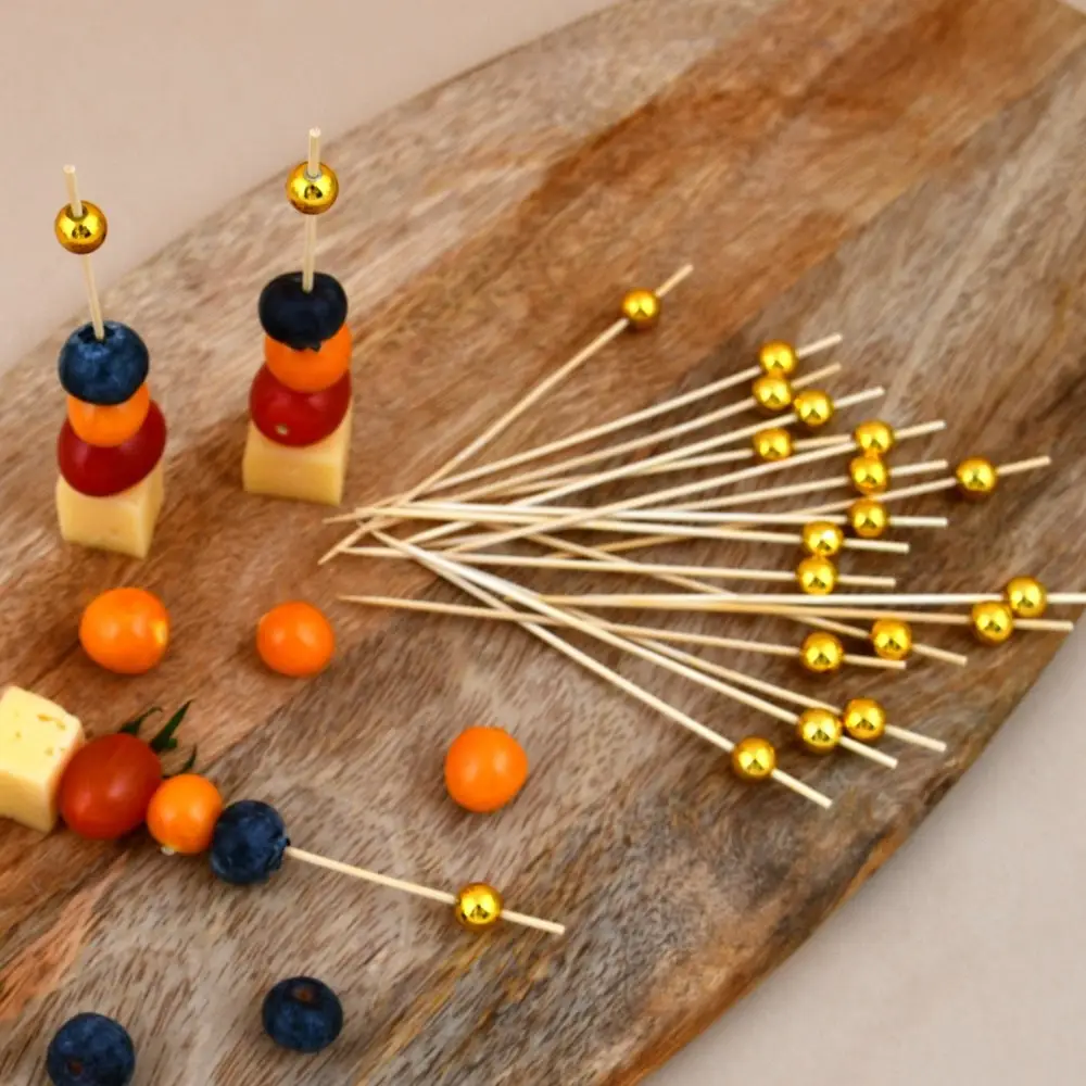 Шпажки для канапе Бусинки 24 шт