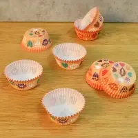 Форма для выпечки, набор 50 шт, диаметр 7-5см