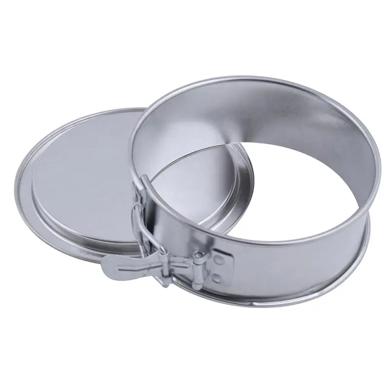 Кулинарная форма для выпечки кексов и тортов, разъемная из 2-х частей, 12х5 см