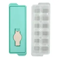 Форма для льда с крышкой и клапаном 12 ячеек (ассортимент) Форма для льда с крышкой и клапаном 12 ячеек (ассортимент)