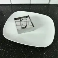 Кулинарная форма "Квадрат" с крышкой-прессом, 10х10х4см